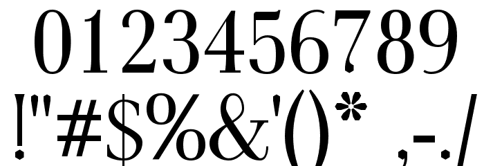 AntPoltCond-Regular Font OTHER CHARS