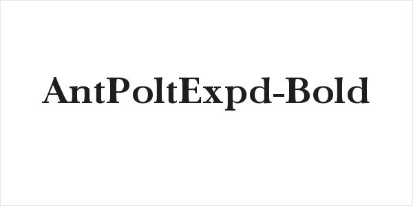 AntPoltExpd-Bold Logo