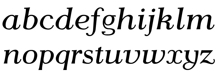 AntPoltExpd-Italic Schriftart Kleinbuchstaben