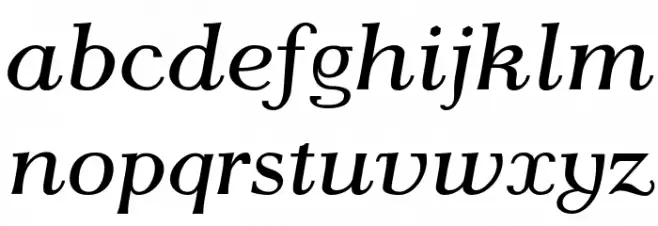 AntPoltExpd-Italic Schriftart Kleinbuchstaben