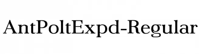 AntPoltExpd-Regular  لخطوط تنزيل