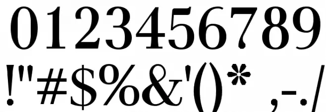 AntPoltLt-Bold Font OTHER CHARS