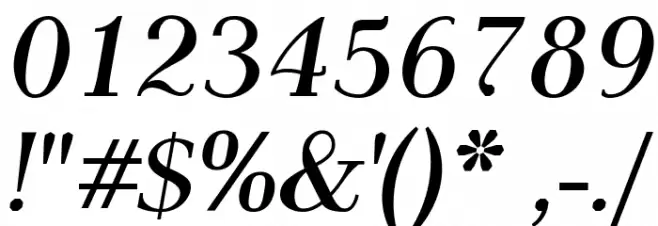 AntPoltLt-BoldItalic Font OTHER CHARS