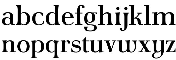 AntPoltLt-Bold Font LOWERCASE