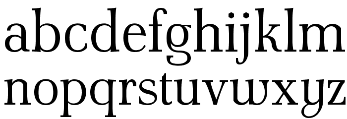 AntPoltLt-Regular Font LOWERCASE