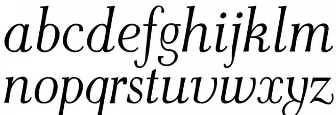 AntPoltLtCond-Italic Polices MINUSCULES