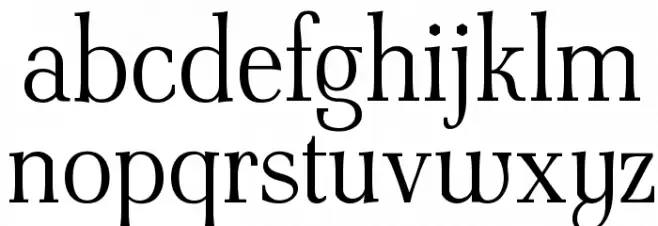 AntPoltLtCond-Regular 字体 小写