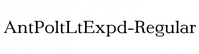 AntPoltLtExpd-Regular  لخطوط تنزيل