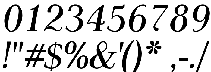 AntPoltLtSemiCond-BoldItalic Font OTHER CHARS