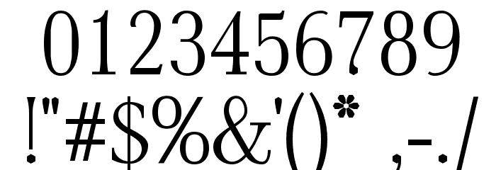 AntPoltLtSemiCond-Regular Font OTHER CHARS