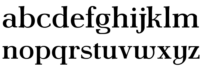 AntPoltLtSemiExpd-Bold Font LOWERCASE