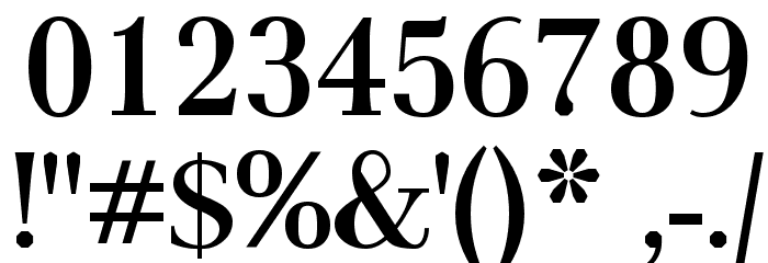AntPoltSemiCond-Bold Font OTHER CHARS