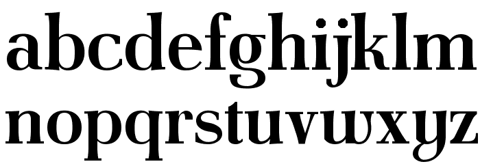 AntPoltSemiCond-Bold Font LOWERCASE