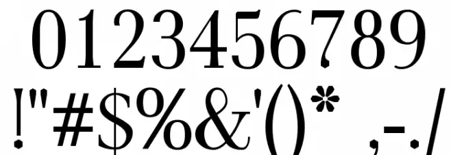 AntPoltSemiCond-Regular Font OTHER CHARS