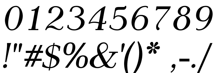 AntPoltSemiExpd-Italic Font OTHER CHARS