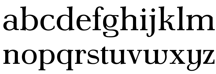 AntPoltSemiExpd-Regular Font LOWERCASE