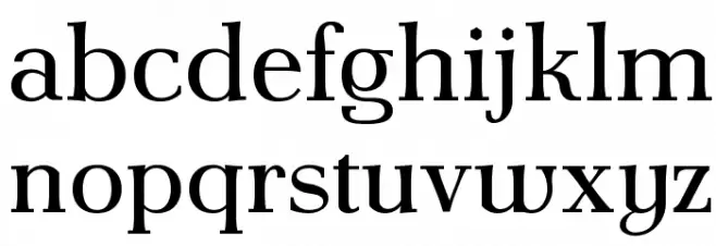 AntPoltSemiExpd-Regular Font LOWERCASE