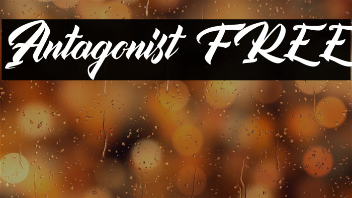 Antagonist FREE Example 2