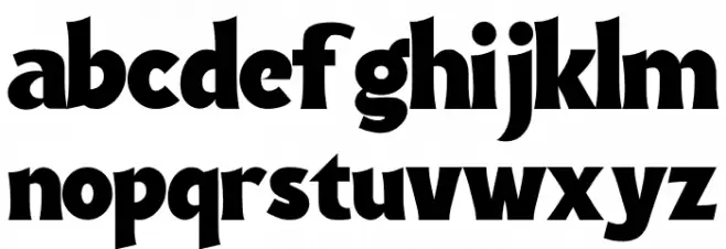 Antagonist - Personal Use Font Litere mici
