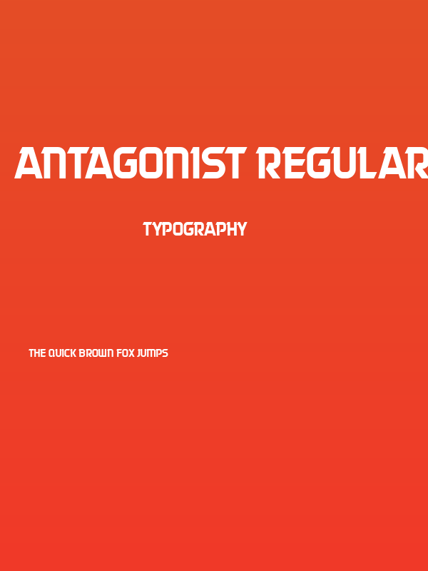 Antagonist Regular Poster