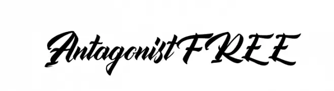AntagonistFREE  Fuentes Gratis Descargar