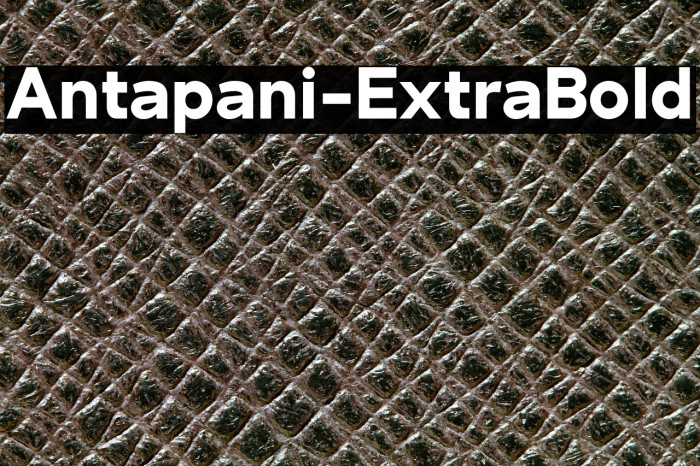 Antapani-ExtraBold Example 3