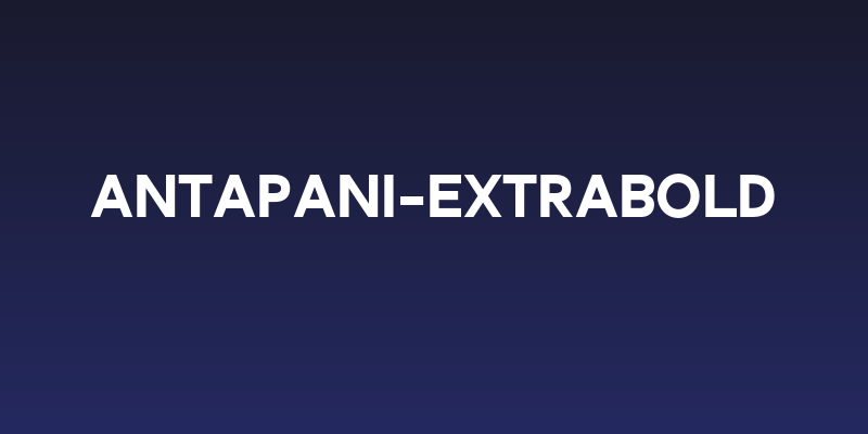 Antapani-ExtraBold Social Header