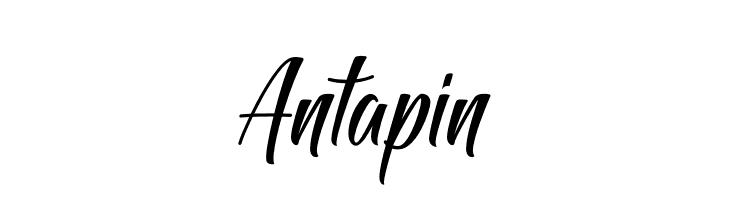Antapin  नि: शुल्क फ़ॉन्ट्स डाउनलोड