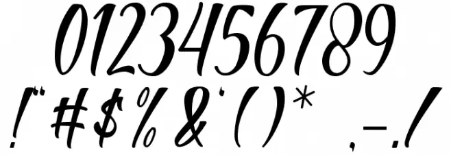 Antapin Font OTHER CHARS