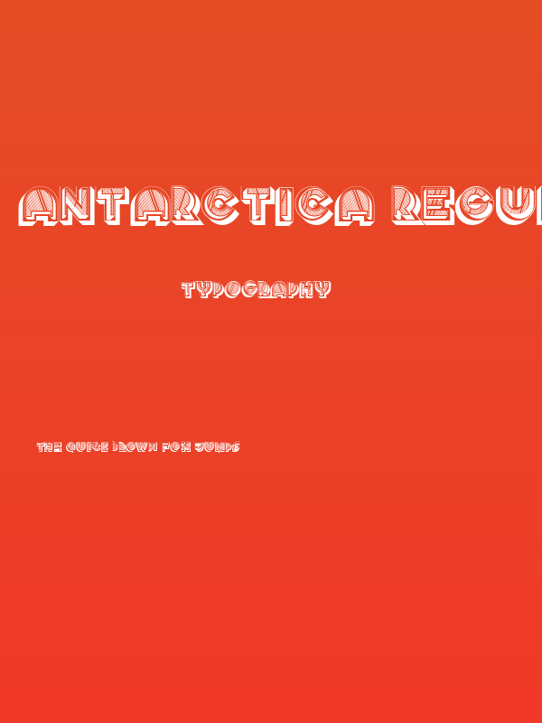 Antarctica Regular Poster