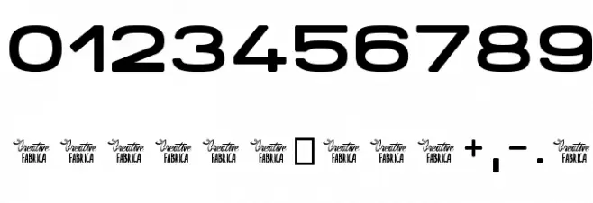 Antaris_CF Font OTHER CHARS