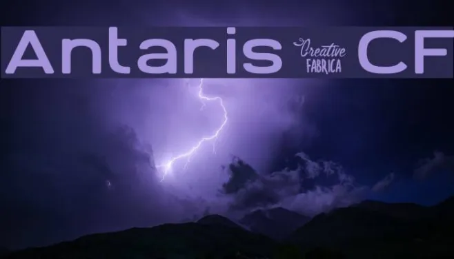 Antaris_CF Example 2