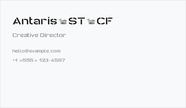 Antaris_ST_CF Business Card