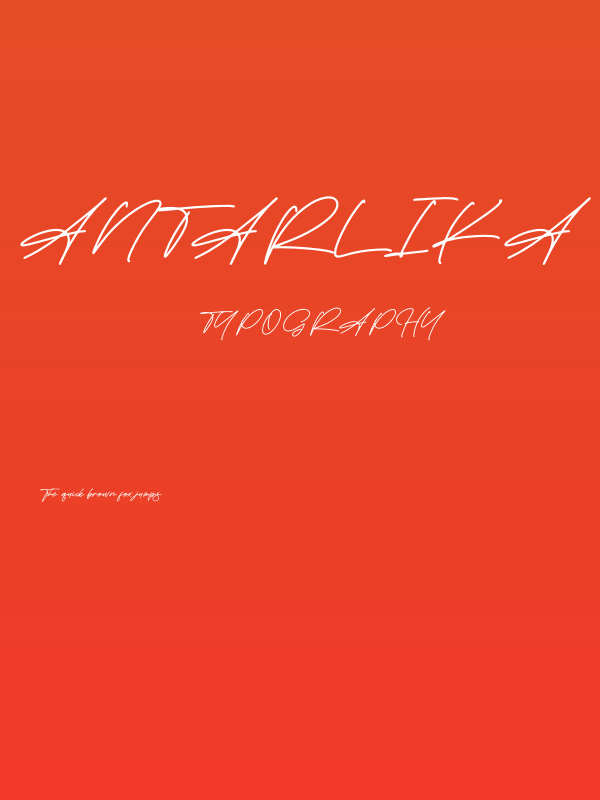 Antarlika Poster