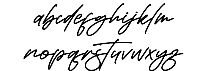 Antarlika 字体 小写
