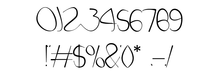 Antaro Font OTHER CHARS