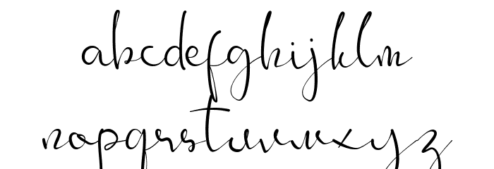 Antaro Font LOWERCASE
