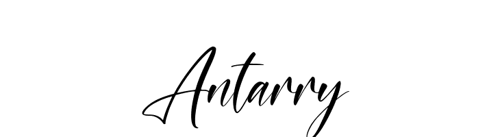 Antarry  Frei Schriftart Herunterladen