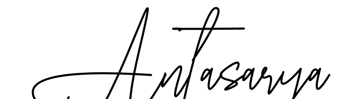 Antasarya  免费字体下载