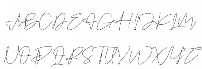 Antasarya Schriftart Groß