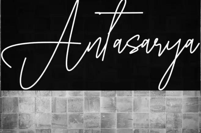 Antasarya फ़ॉन्ट examples