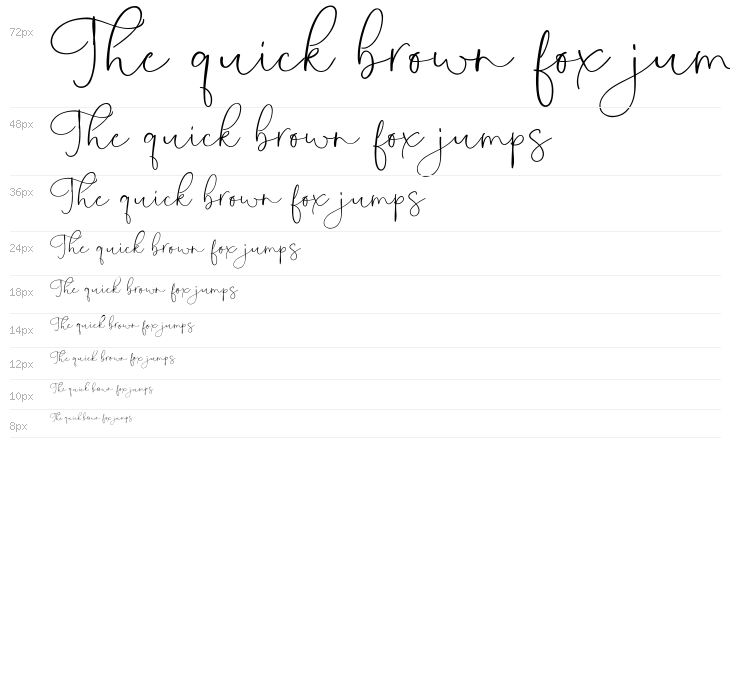 Antasilla Font Waterfall