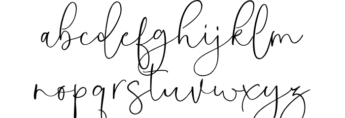 Antasilla Font Font LOWERCASE