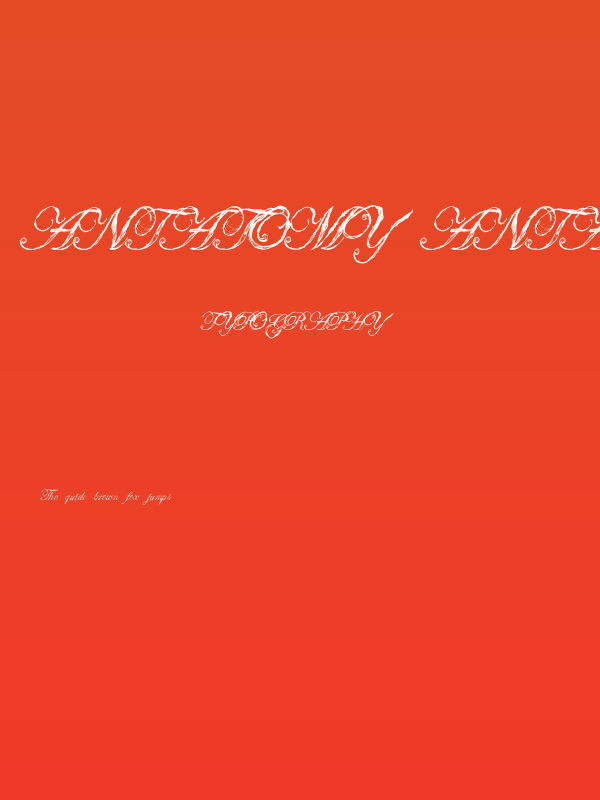 Antatomy Antatomy Poster