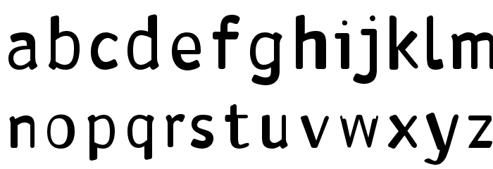 Antaviana Bold フォント 小文字