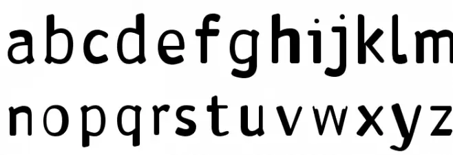 Antaviana Bold Fonte MINÚSCULAS