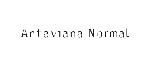Antaviana Normal Logo
