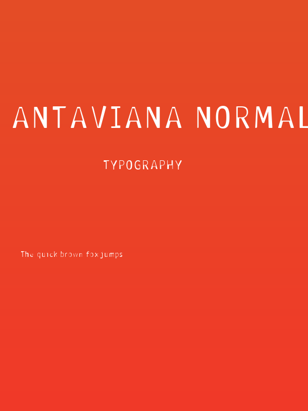 Antaviana Normal Poster