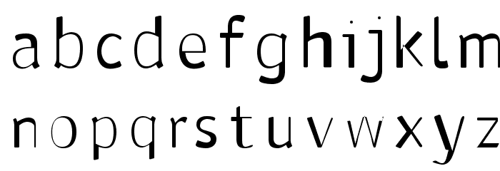 Antaviana Normal Font LOWERCASE