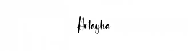 Antayha  Descarca Fonturi Gratis
